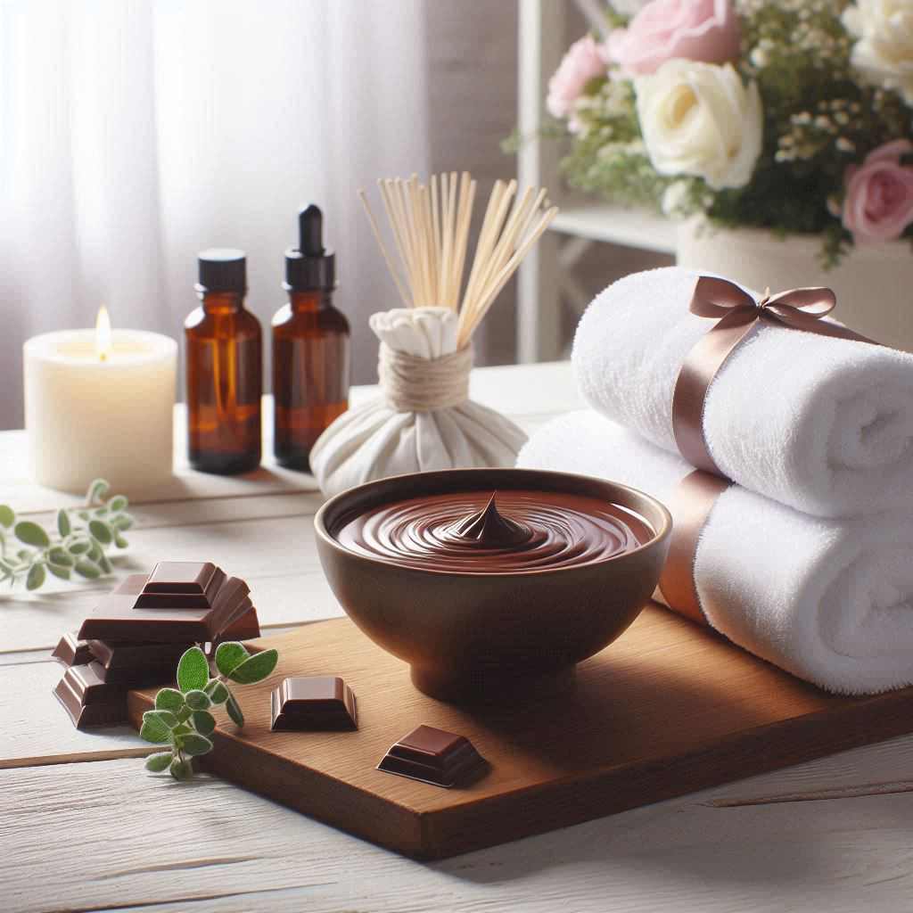 Masaż gorącą czekoladą